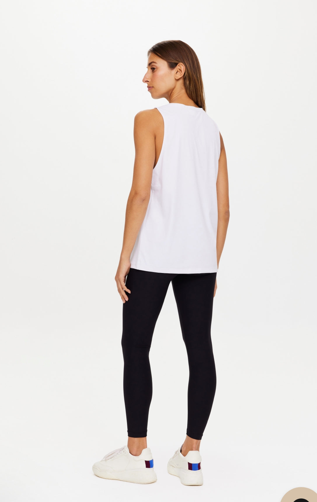 Quick Dry Sarah Tank - White