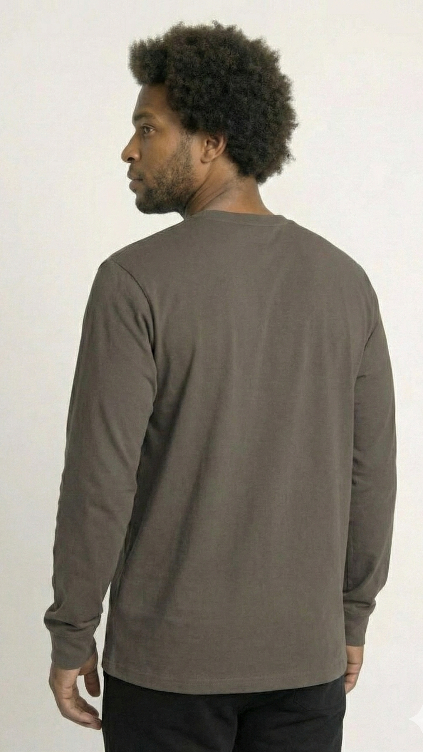 Halo Basic L/S Tee - Brown