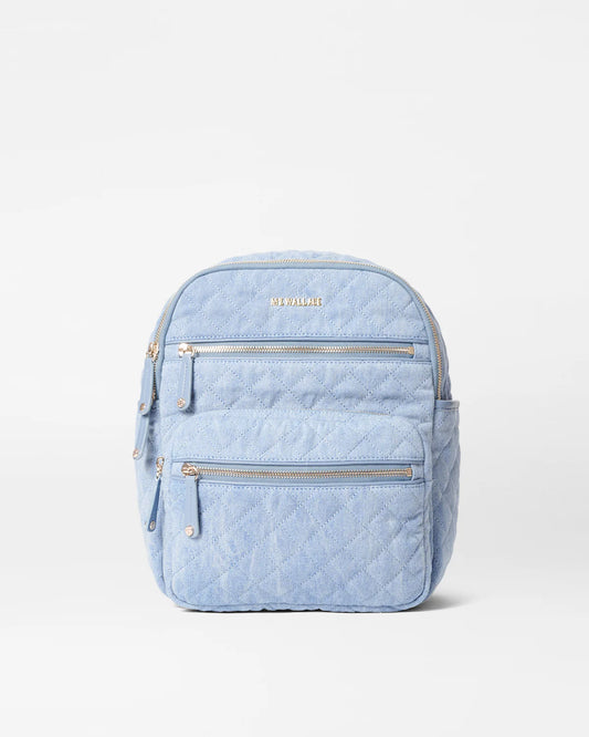 Crosby Backpack S - True Light Denim