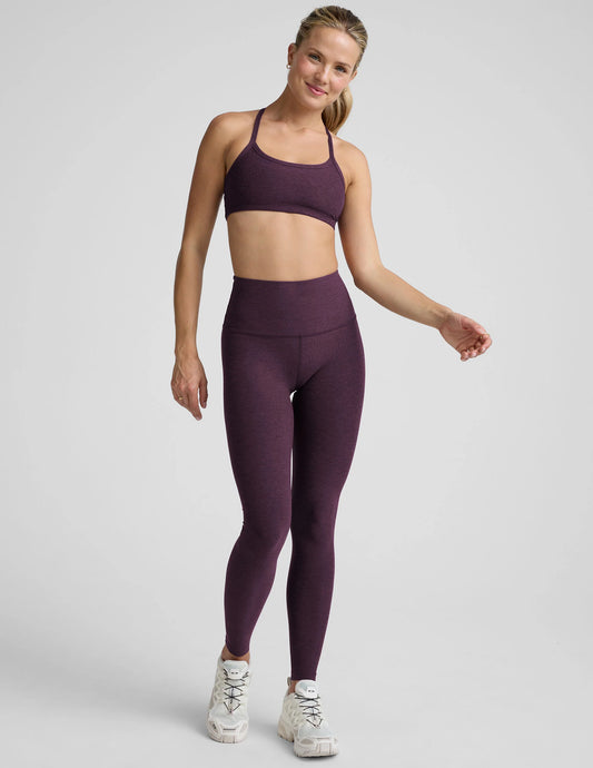 Midi Legging - Brilliant BlackBerry