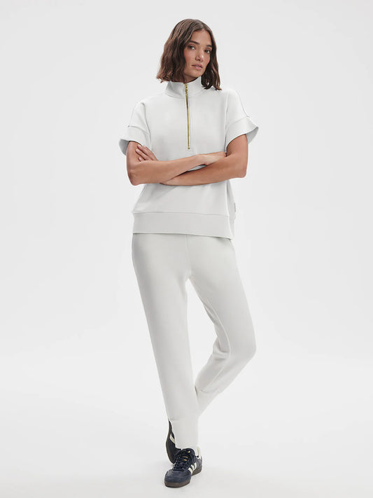 Ritchie Short Slv/Slim Cuff Pant - White