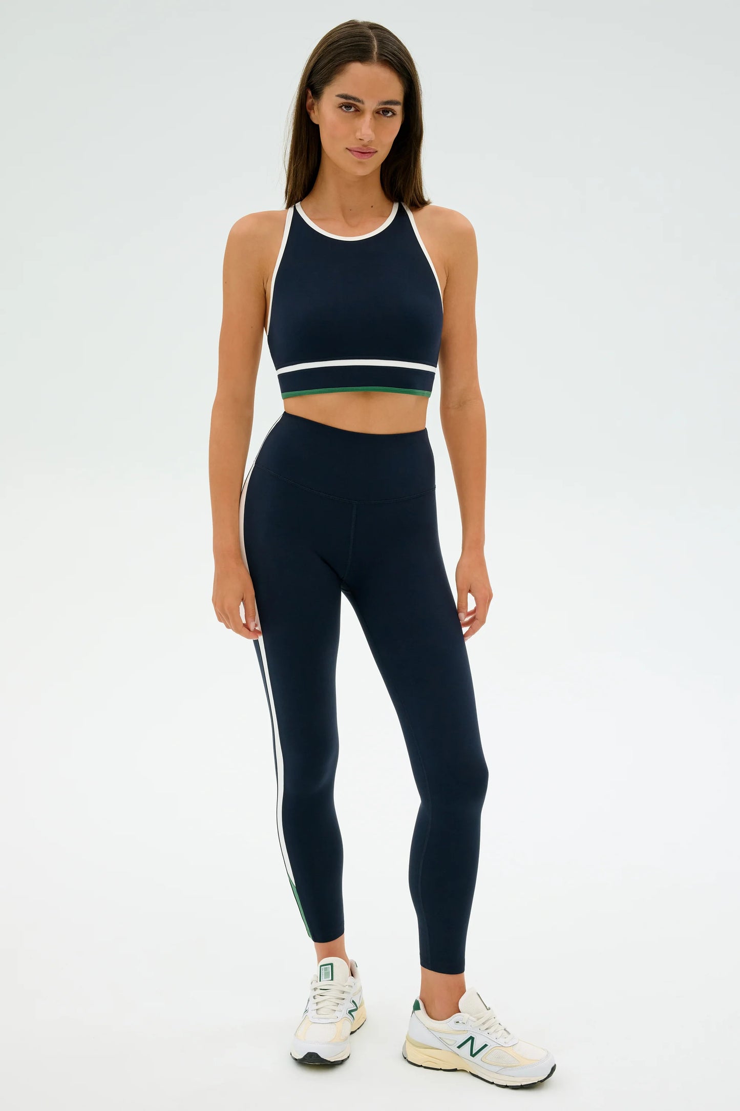 Layla Airweight HW 7/8 Legging - Indigo/White