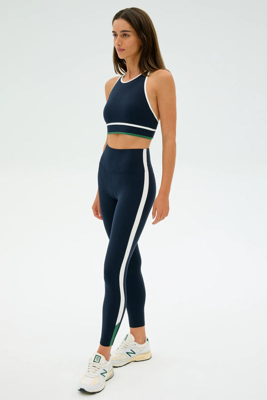 Layla Airweight HW 7/8 Legging - Indigo/White