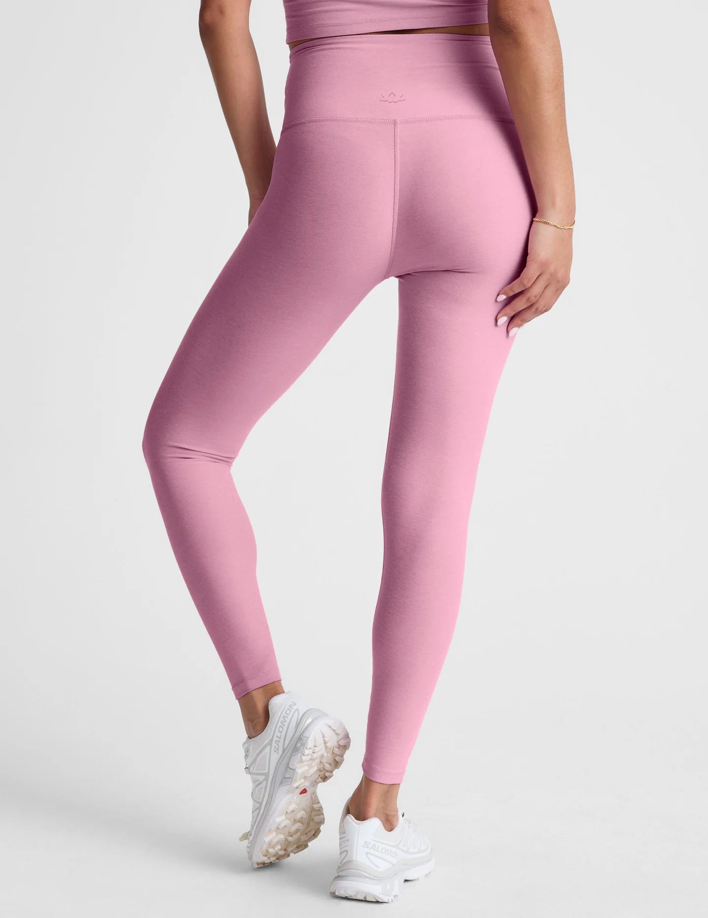 Leisure HW Midi Legging - Pink Haze