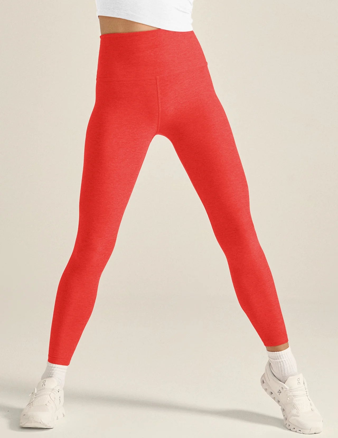 HW Midi Legging - Red Ash