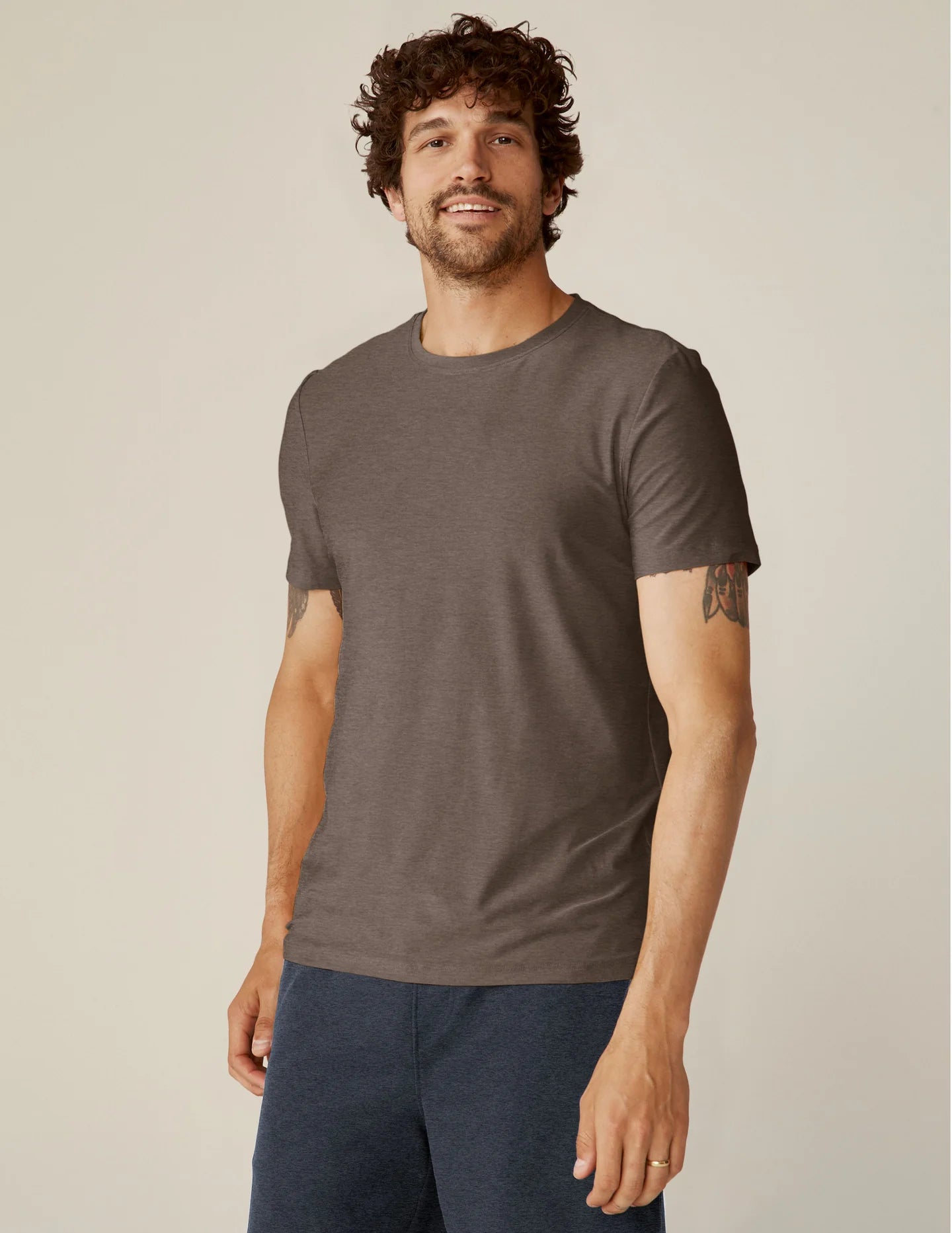 Always Beyond Crew Tee - Soft Umber