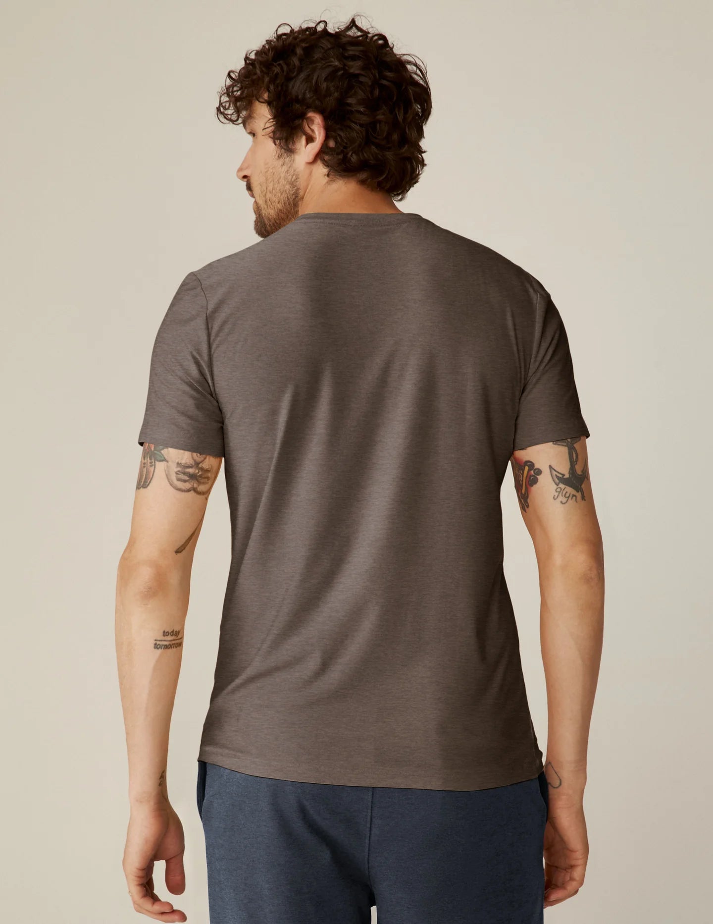 Always Beyond Crew Tee - Soft Umber