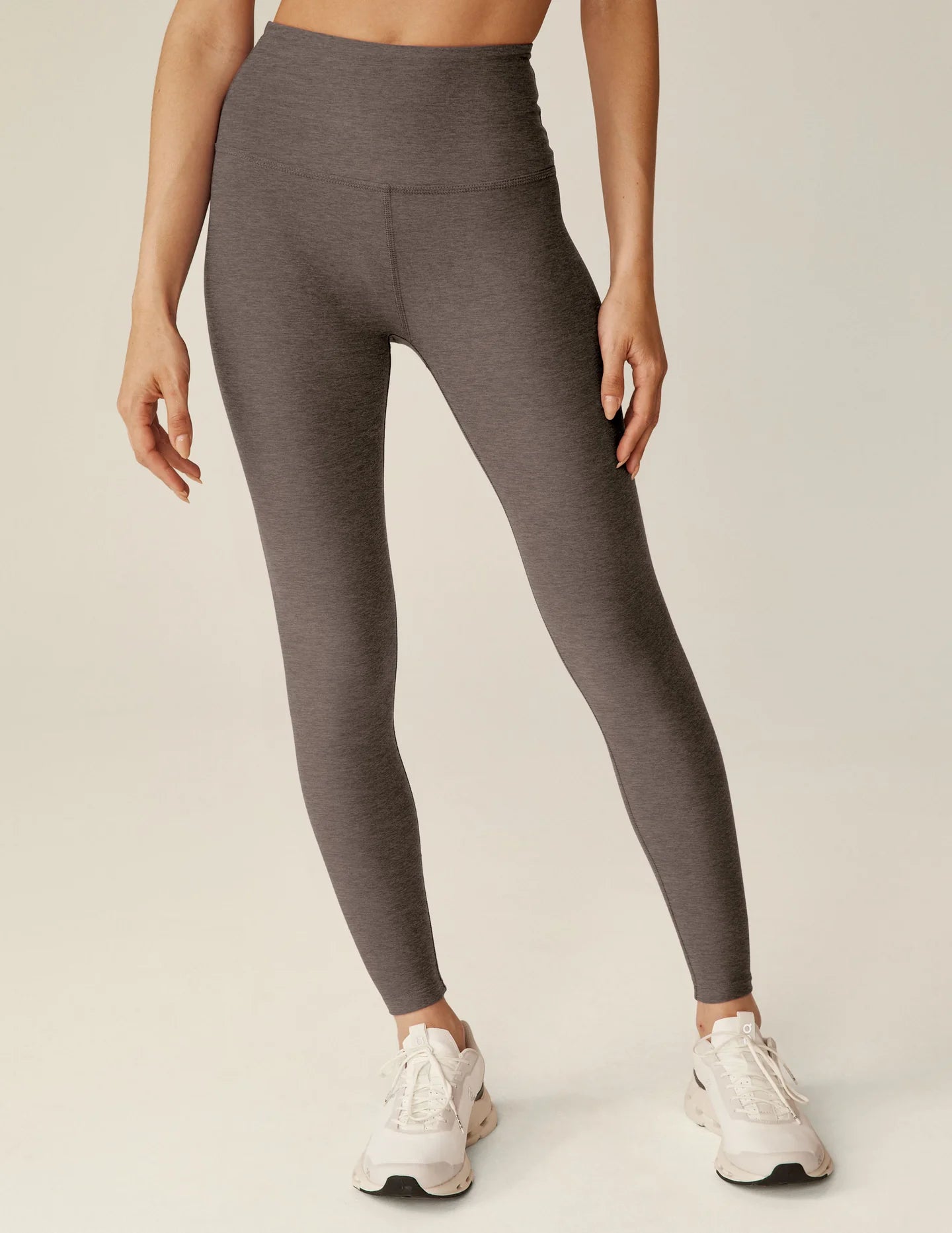 HW Midi Legging - Soft Umber