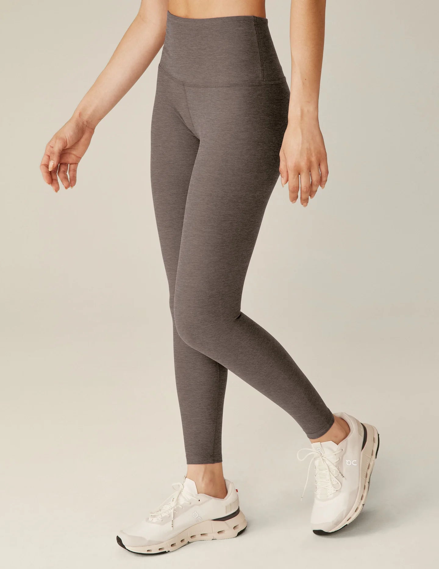 HW Midi Legging - Soft Umber