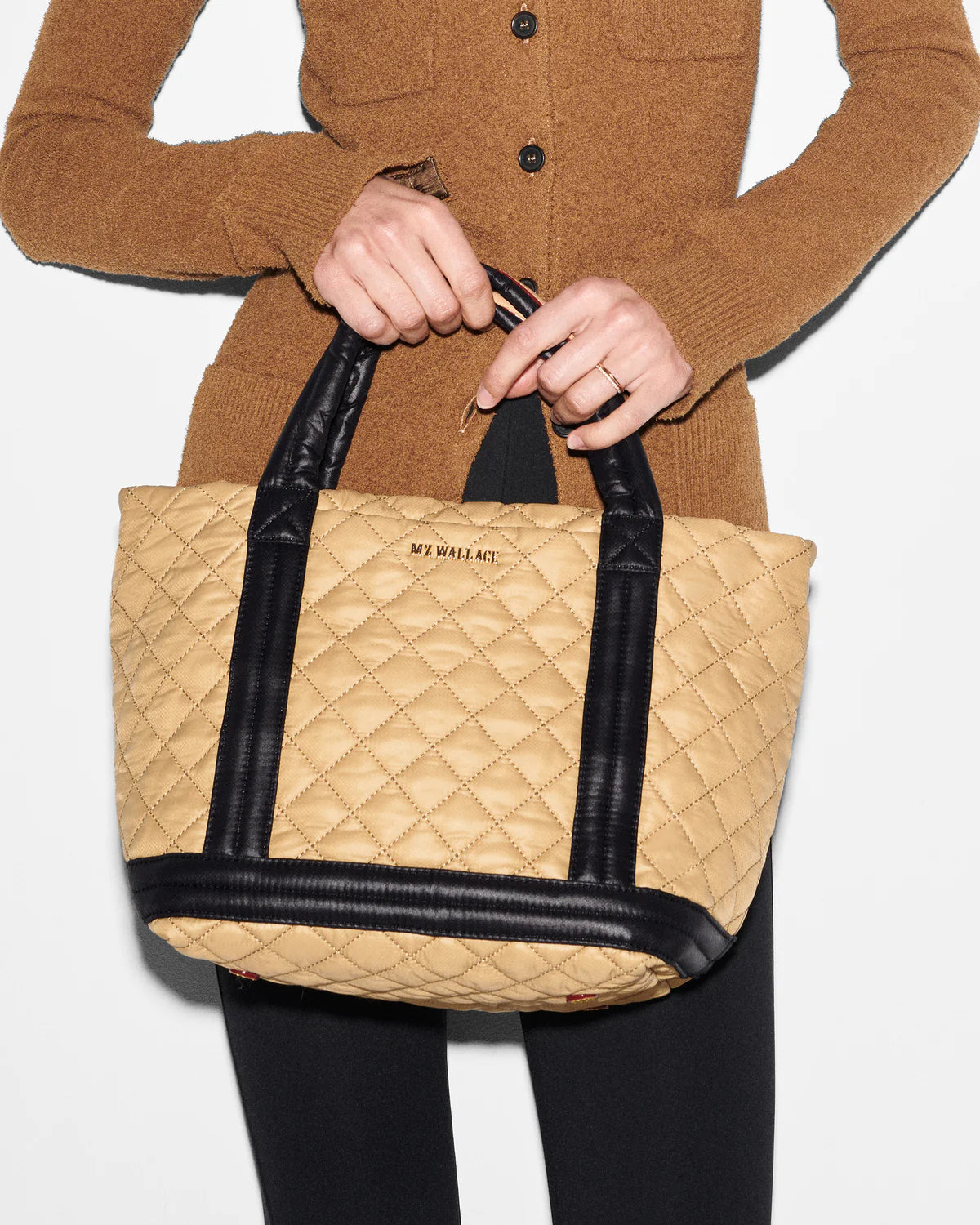 Empire Tote S - Black/Camel