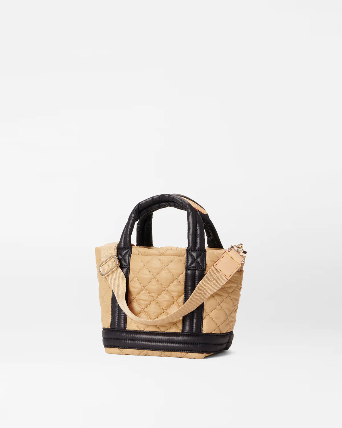 Mini Empire Tote - Black/Camel