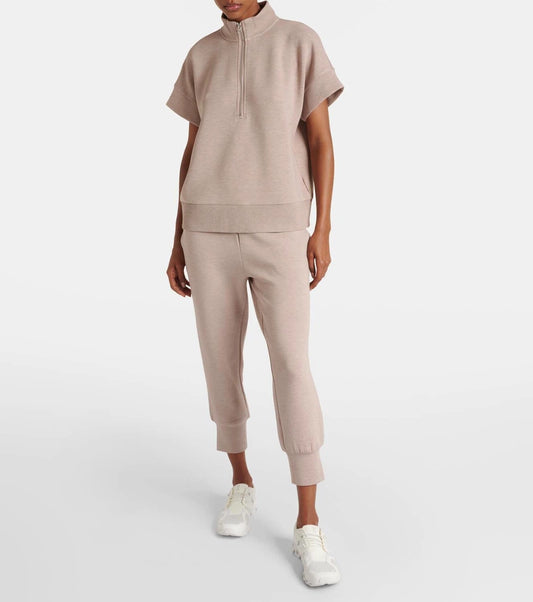 Ritchie/Slim Cuff Pant - Taupe Marble