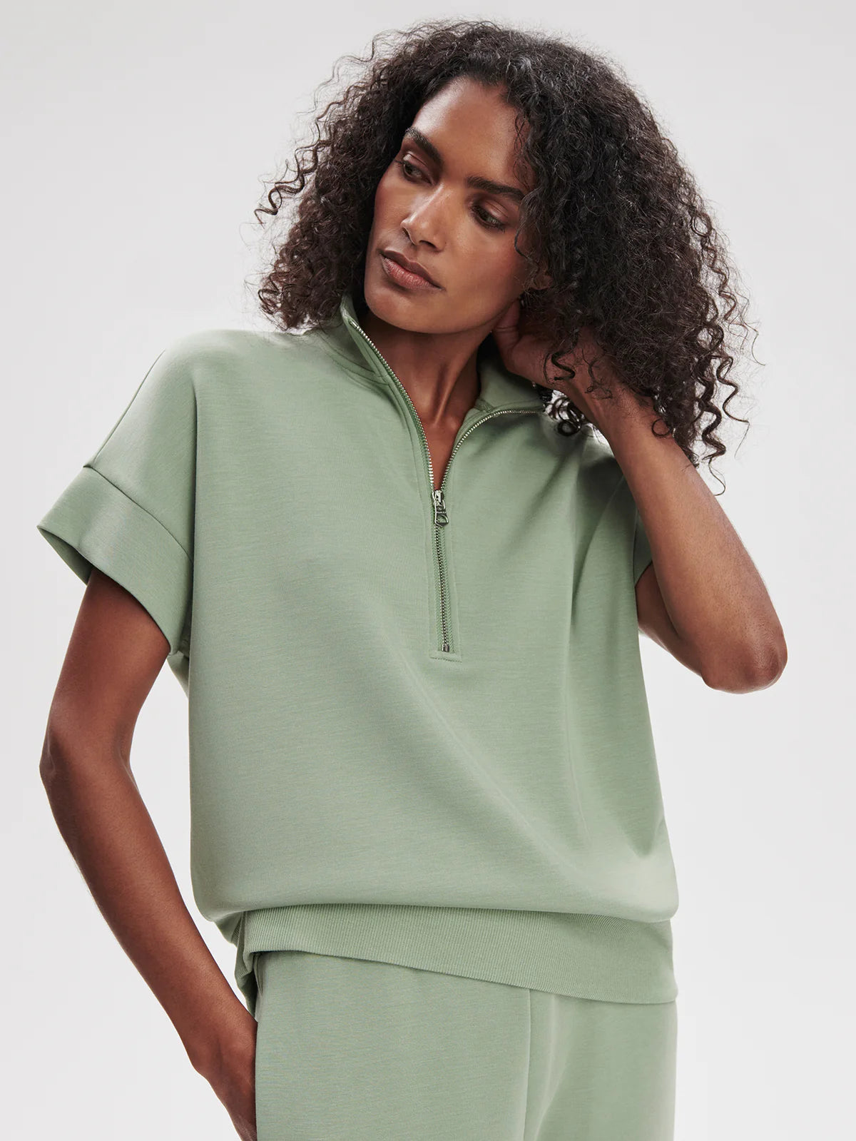 Ritchie/Slim Cuff Pant - Loden Frost