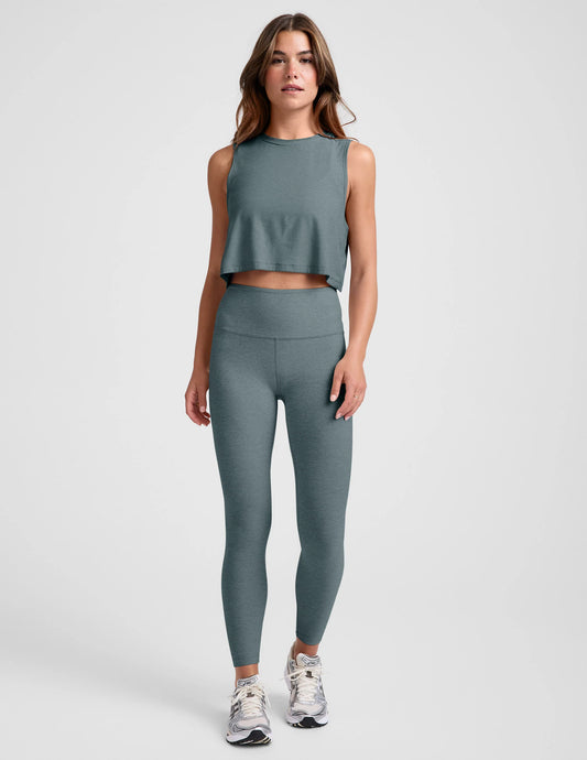 Minimal Cropped Tank - Storm