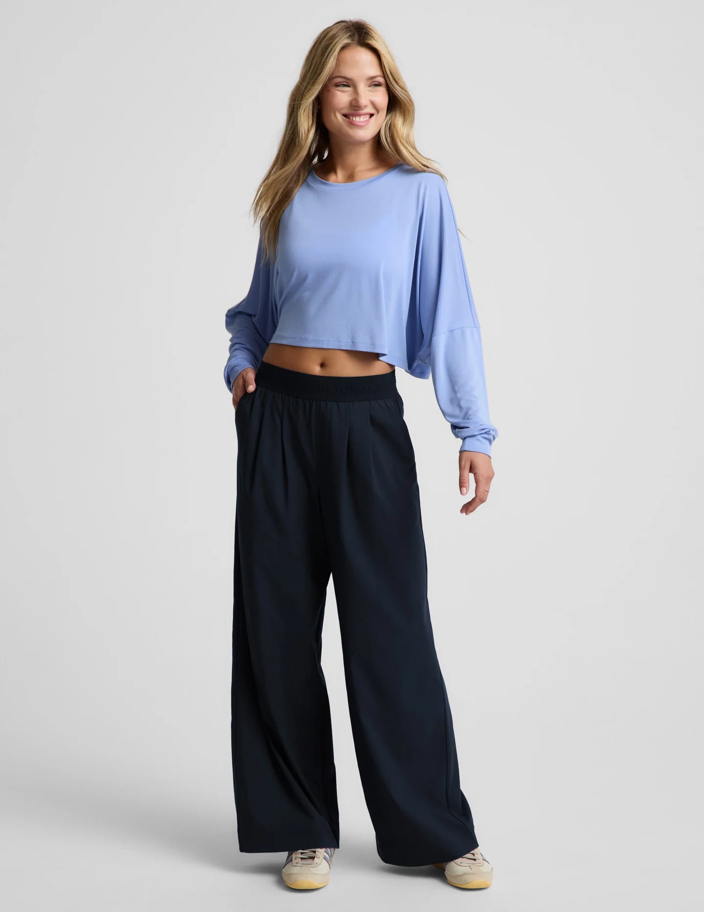 Studioluxe LS Tee - Pastel Periwinkle