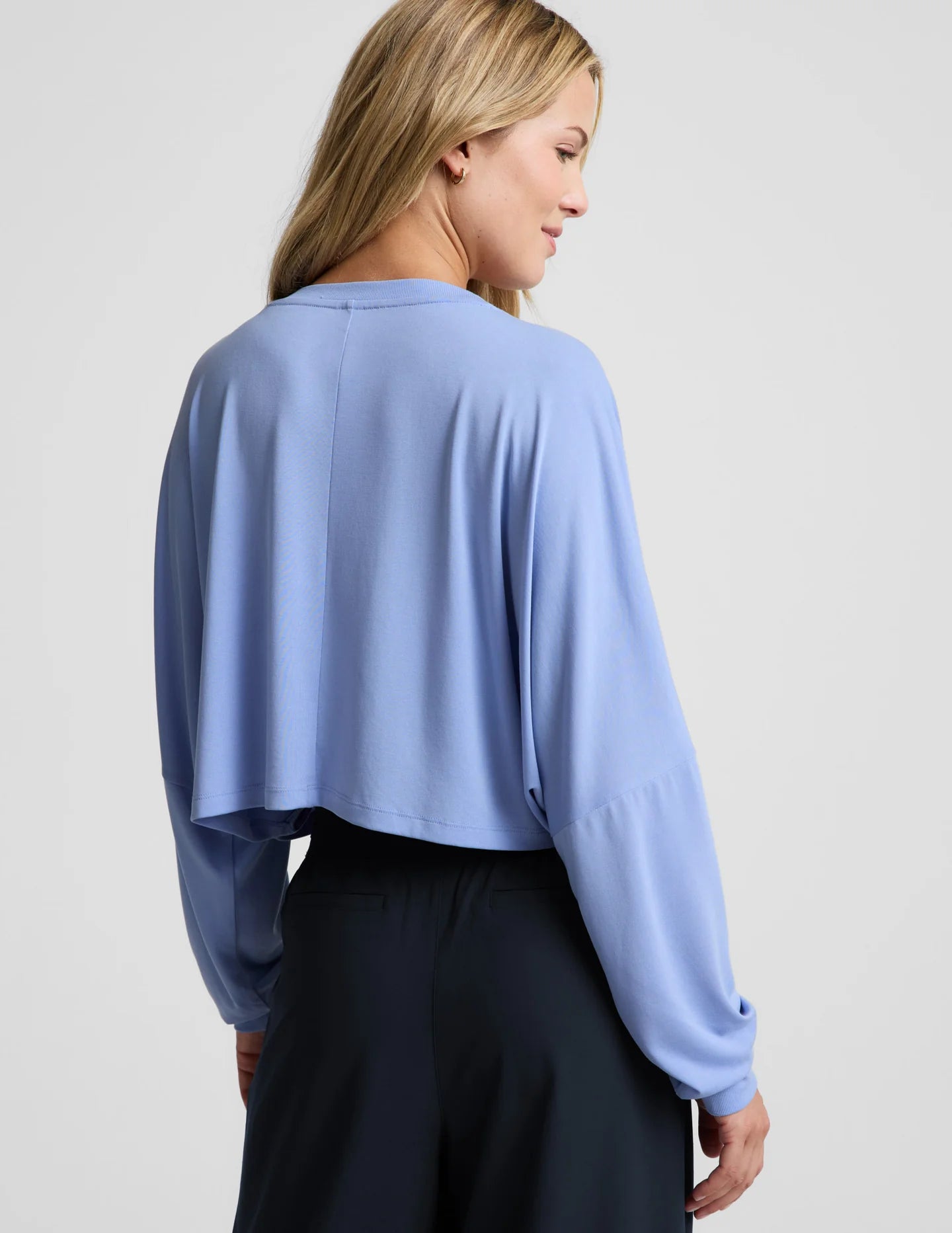 Studioluxe LS Tee - Pastel Periwinkle