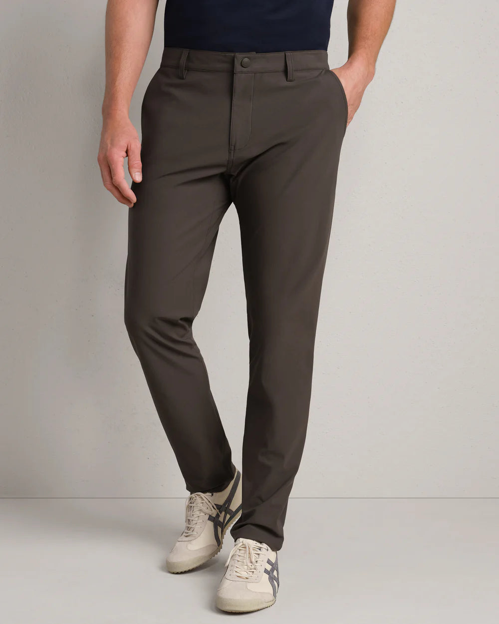 Commuter Slim Pant - Cafe Noir