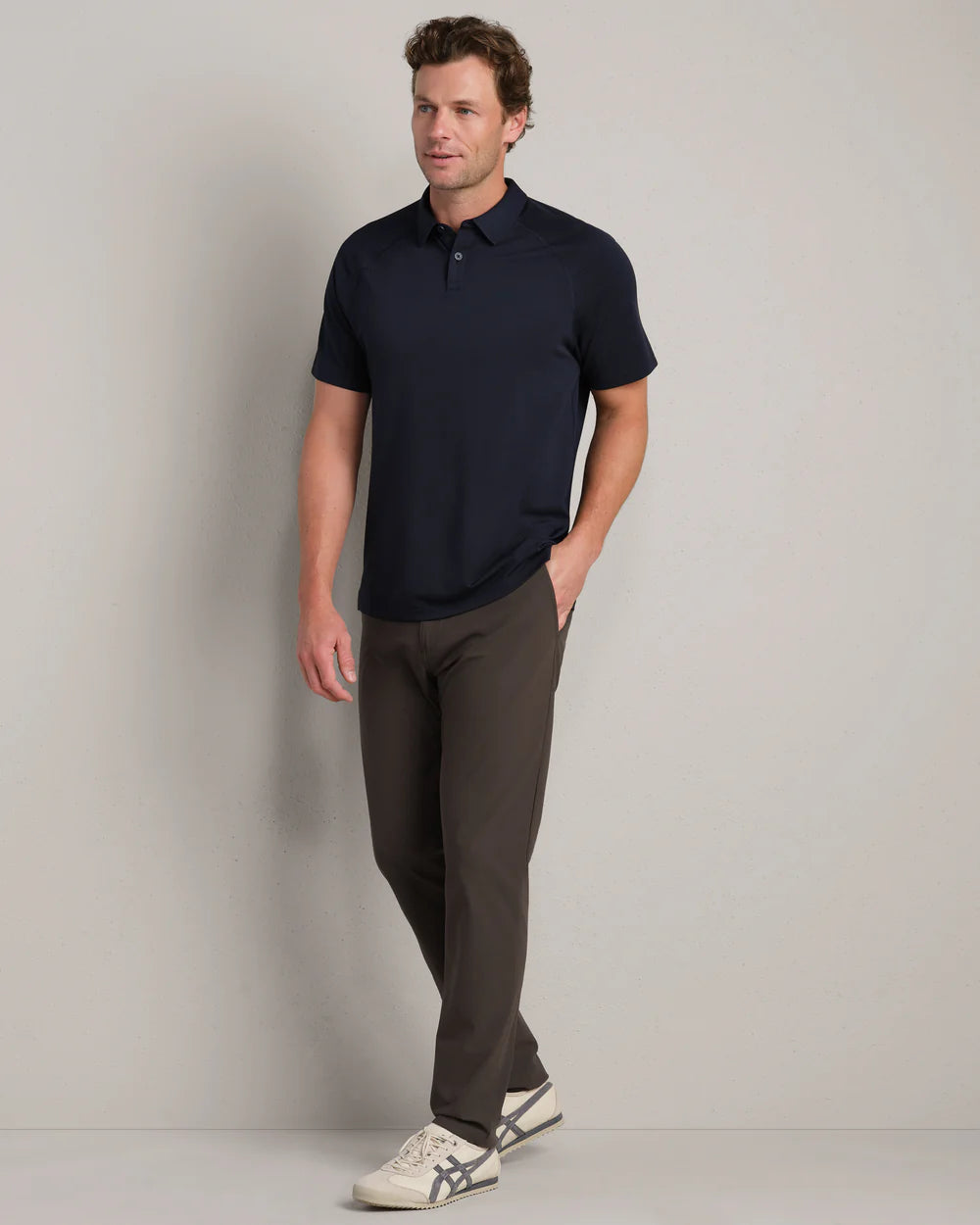 Commuter Slim Pant - Cafe Noir