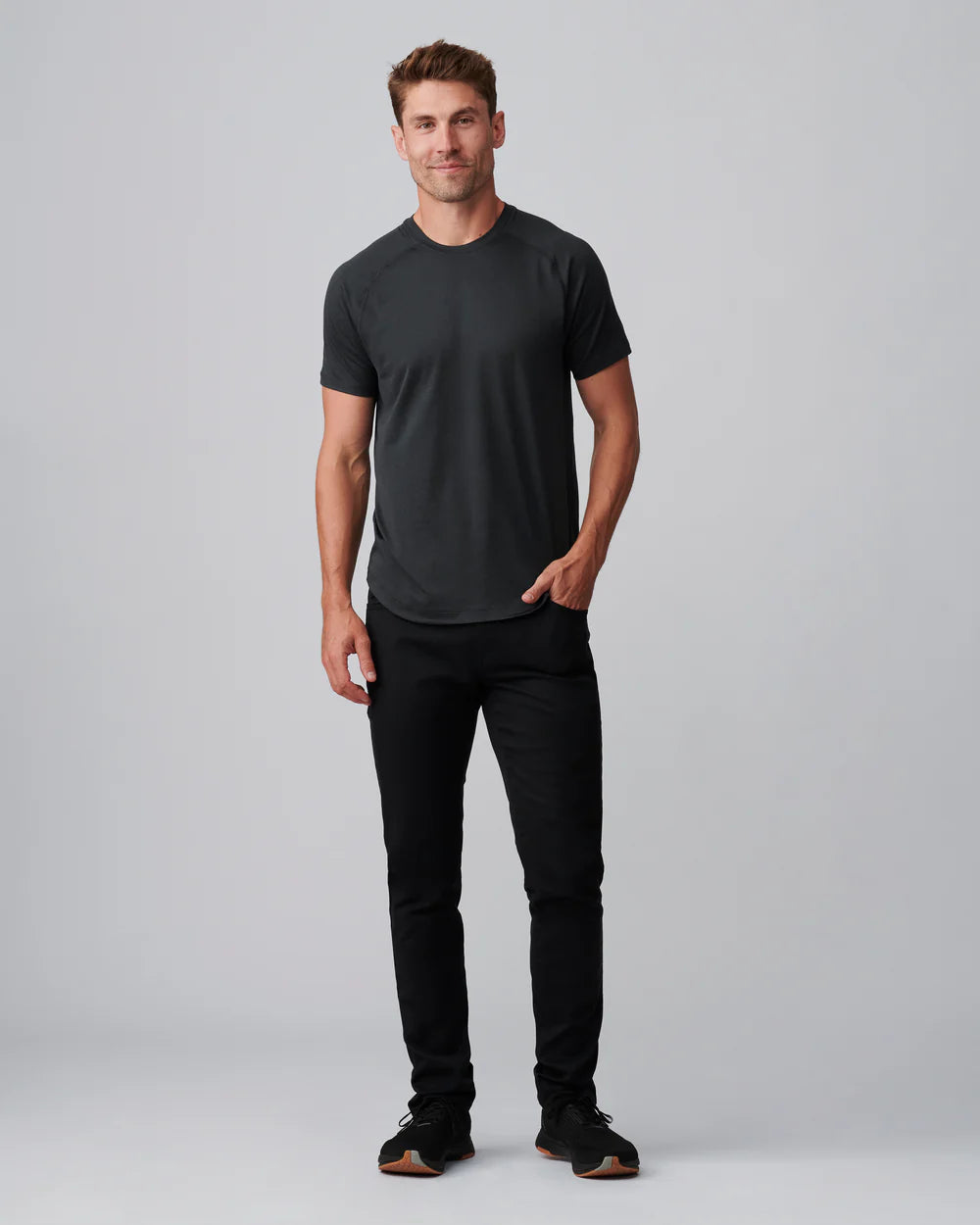 Atmosphere Tee - Black Heather