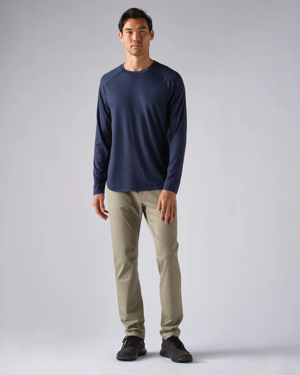 Atmosphere LS Tee - Navy Heather