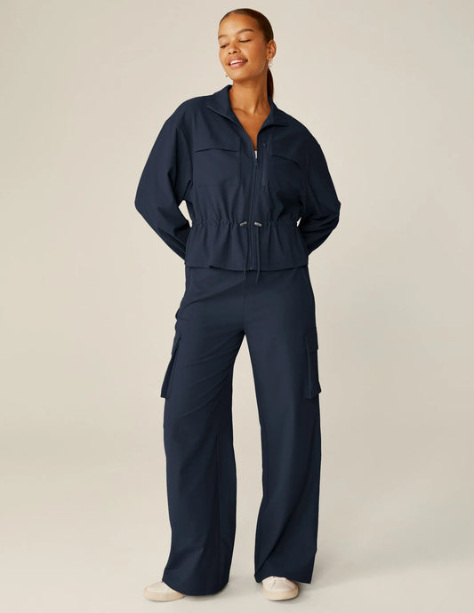 City Chic Jacket/Cargo Pant - Navy