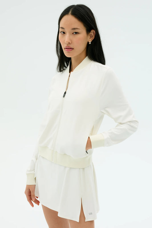 Airweight Bomber Jacket - White