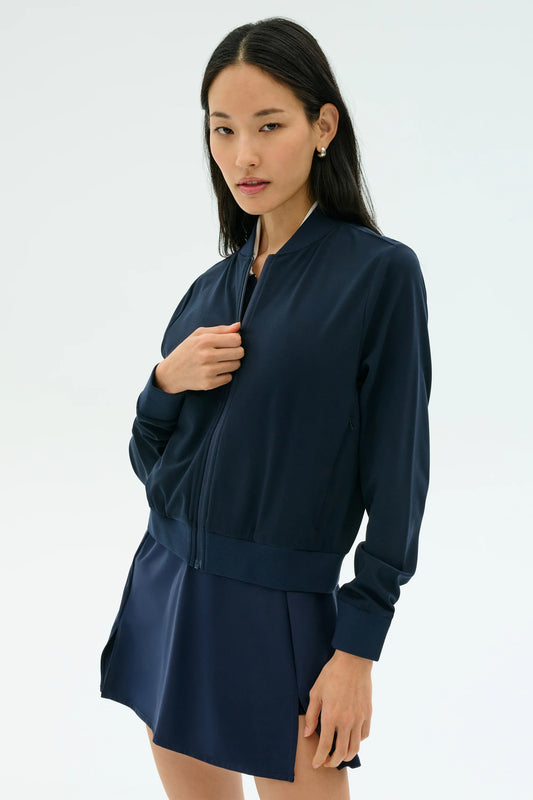 Airweight Bomber Jacket - Indigo