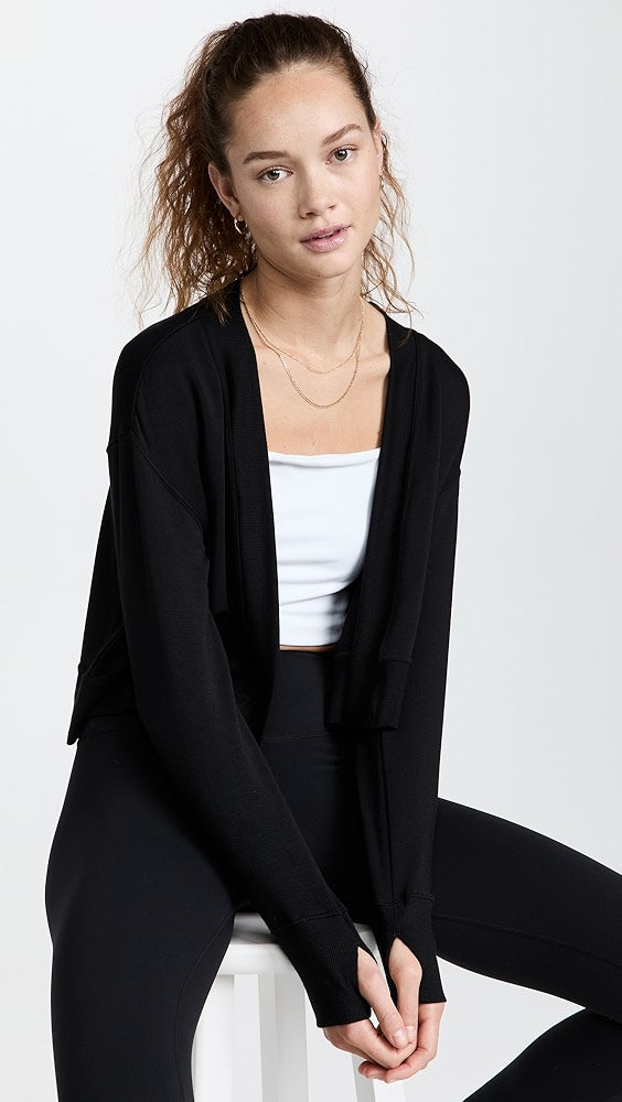 Suzan Cardigan/Reena Sweatpant - Black