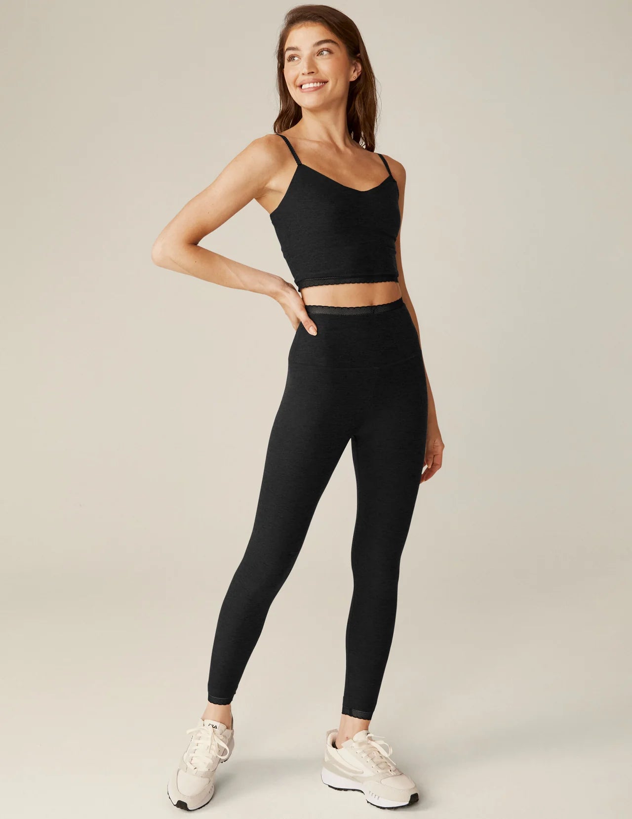 HW Allure Midi Legging - Darkest Night