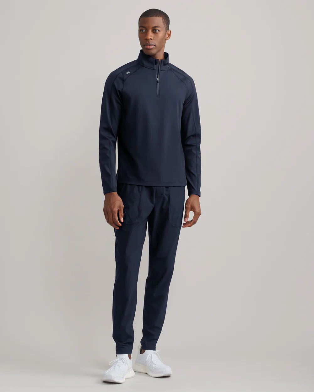 Rise 1/4 Zip - True Navy