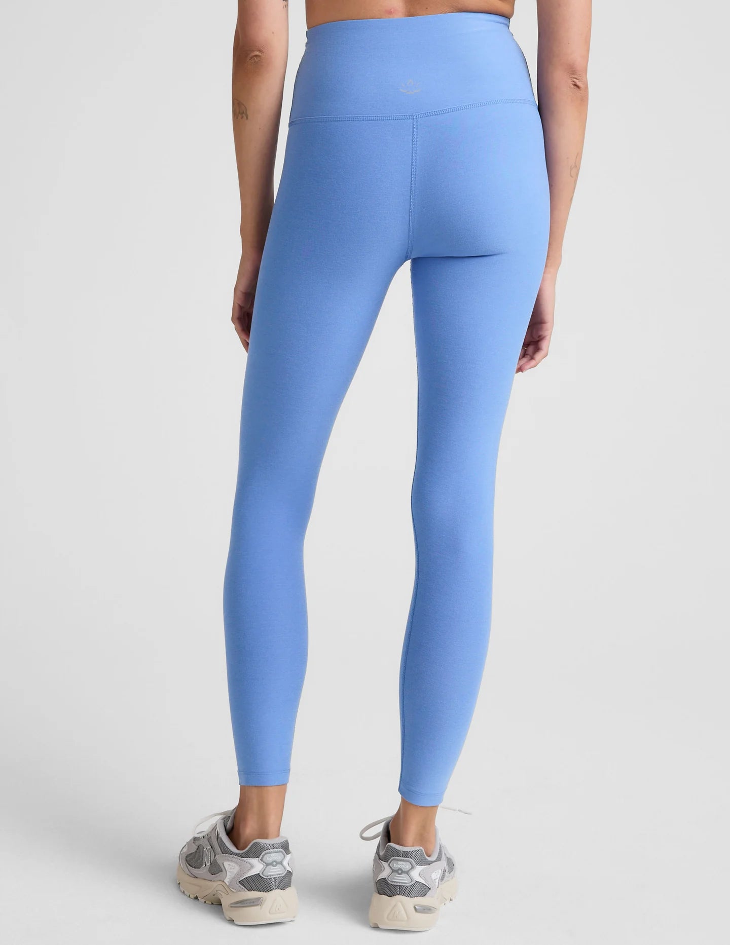 Spacedye Midi Legging - Flower Blue