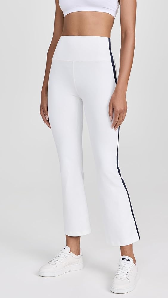 Raquel HW Crop - White/Indigo