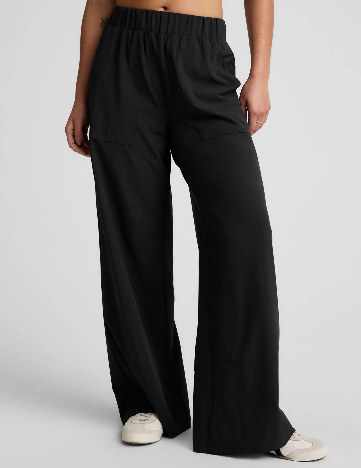 Easy Wide Leg Pant - True Black