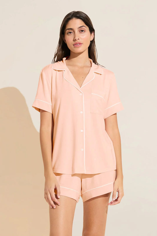 Gisele Relaxed Short PJ Set - Petal Pink