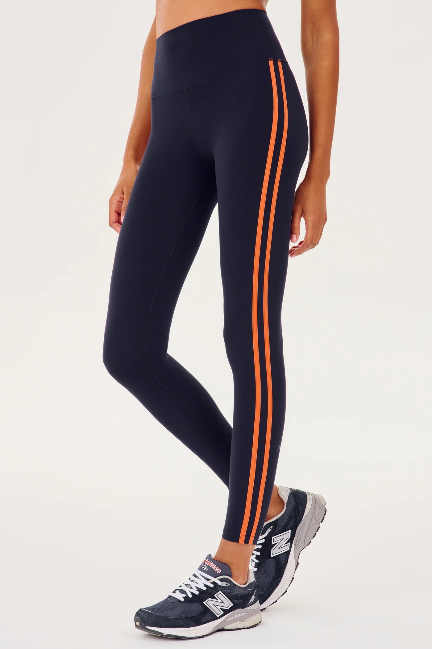 Ella Airweight 7/8 Legging - Indigo/Fire