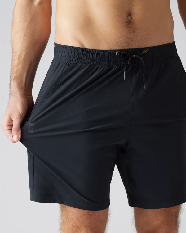 7’ Pursuit Short (Unlined) - Black