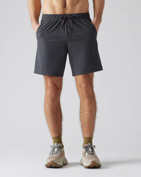 7’ Pursuit Short (Unlined) - Asphalt