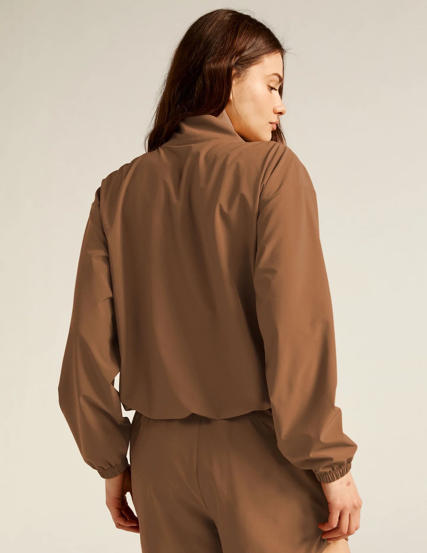 In stride Pullover/Short Set - Toffee