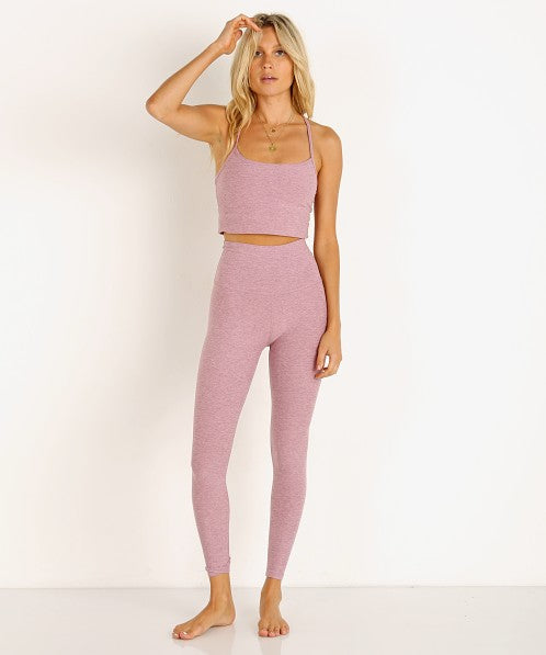 HW Midi Legging - Blush Blooms