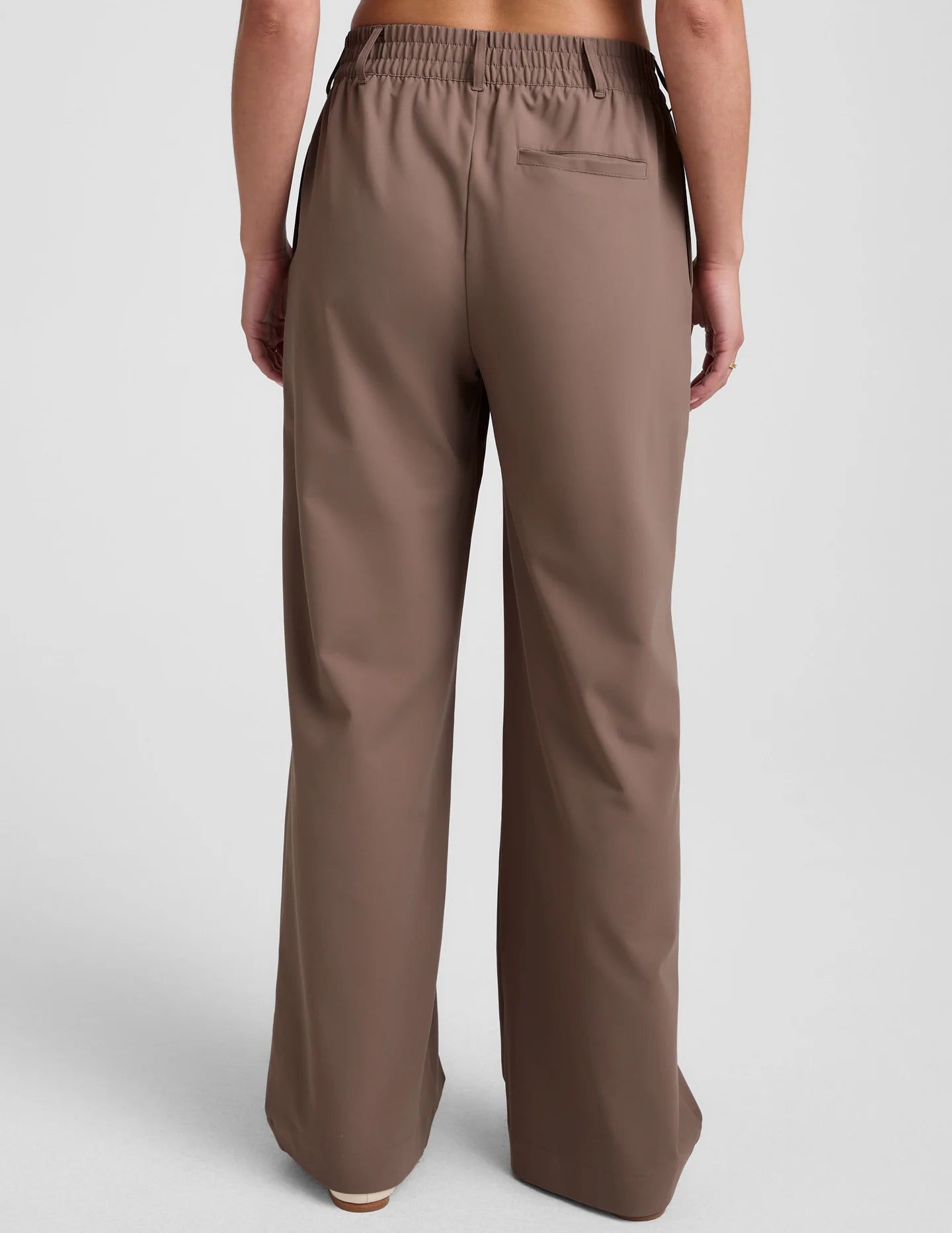 Status Wide Leg Trouser - Khaki