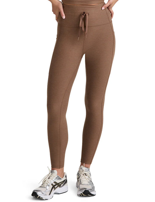 Go Pocket Midi Legging - True Chocolate