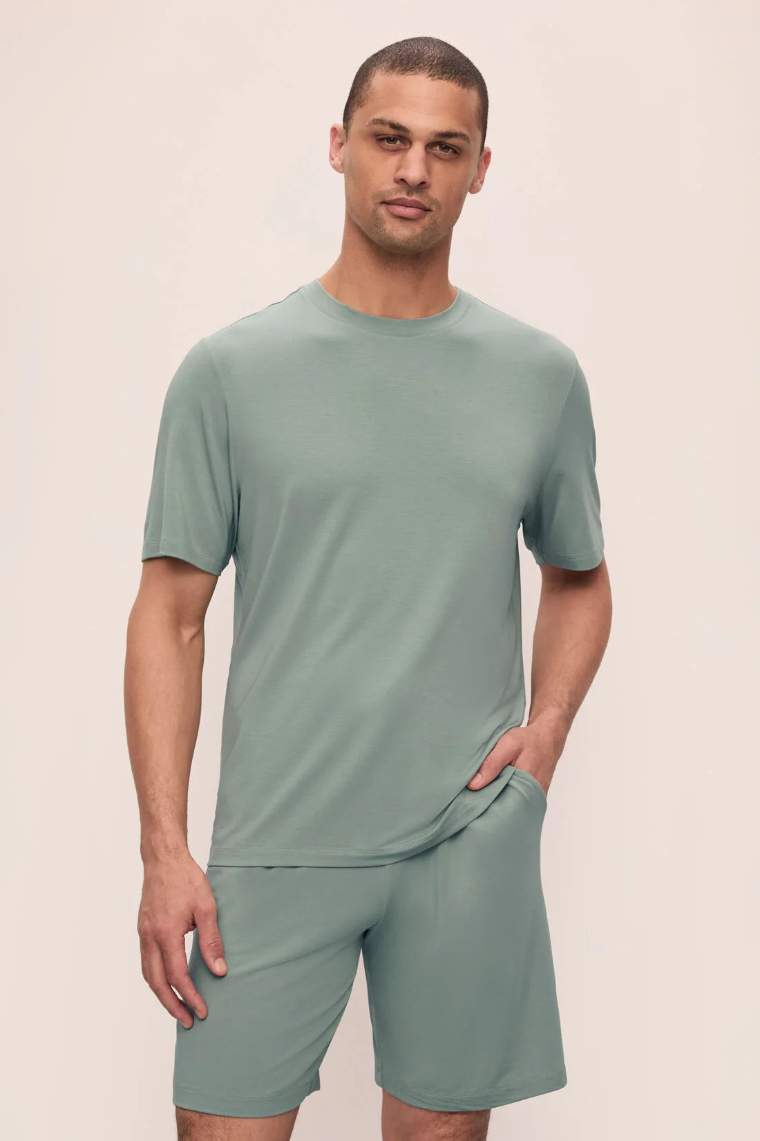 Henry Short PJ Set - Eucalyptus
