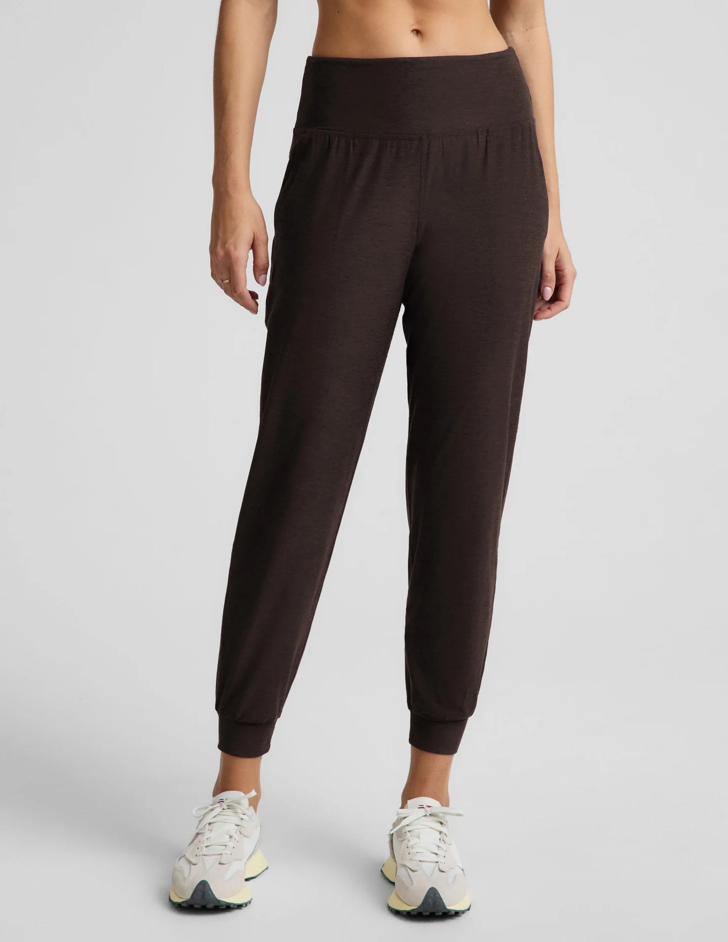 Spacedye Midi Jogger - Dark Chocolate