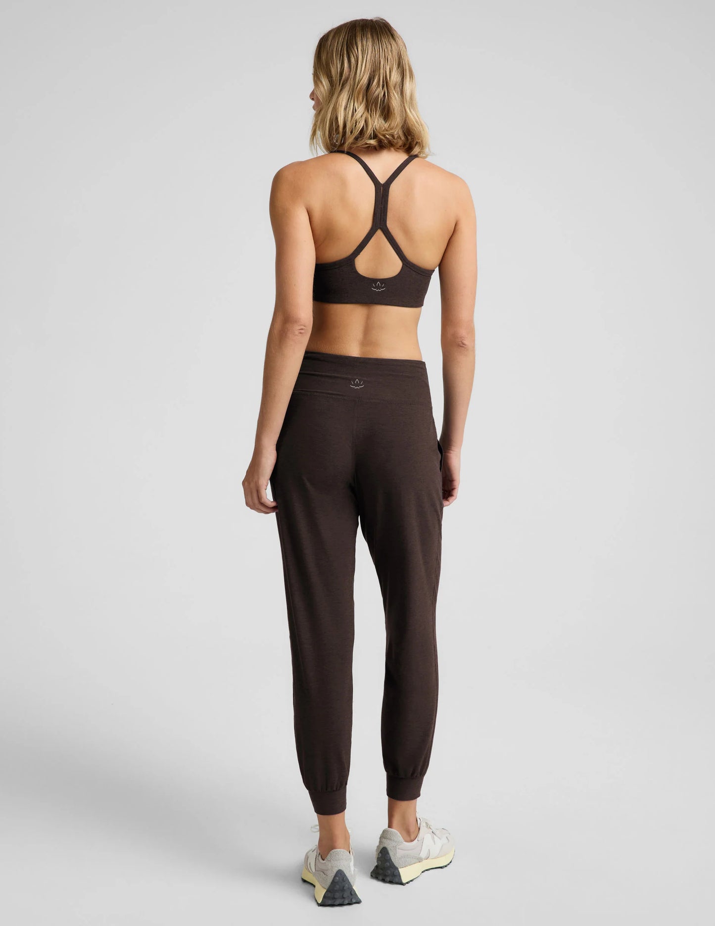 Spacedye Midi Jogger - Dark Chocolate