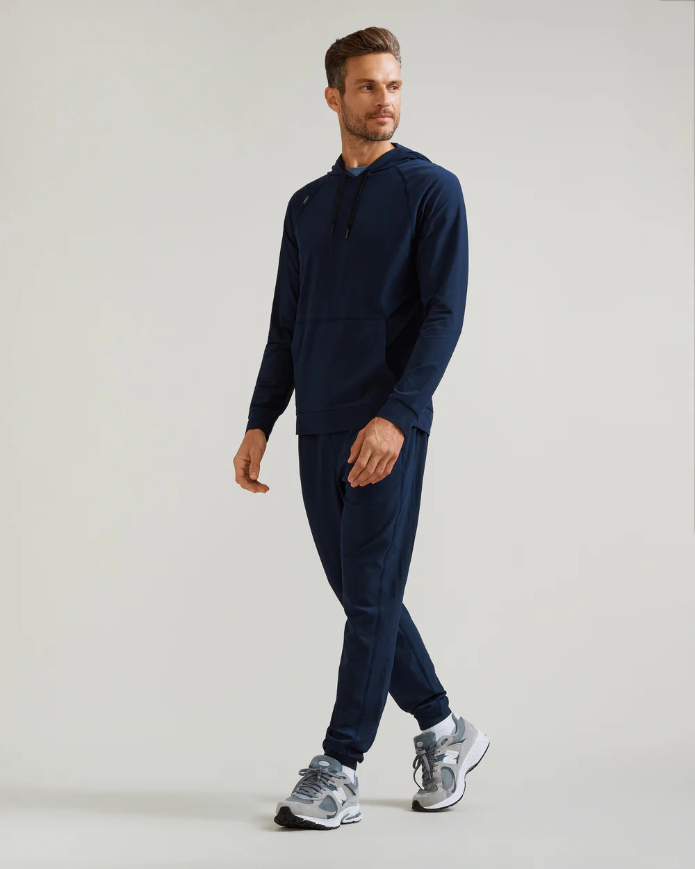 Atmosphere Midweight Hoodie- Navy