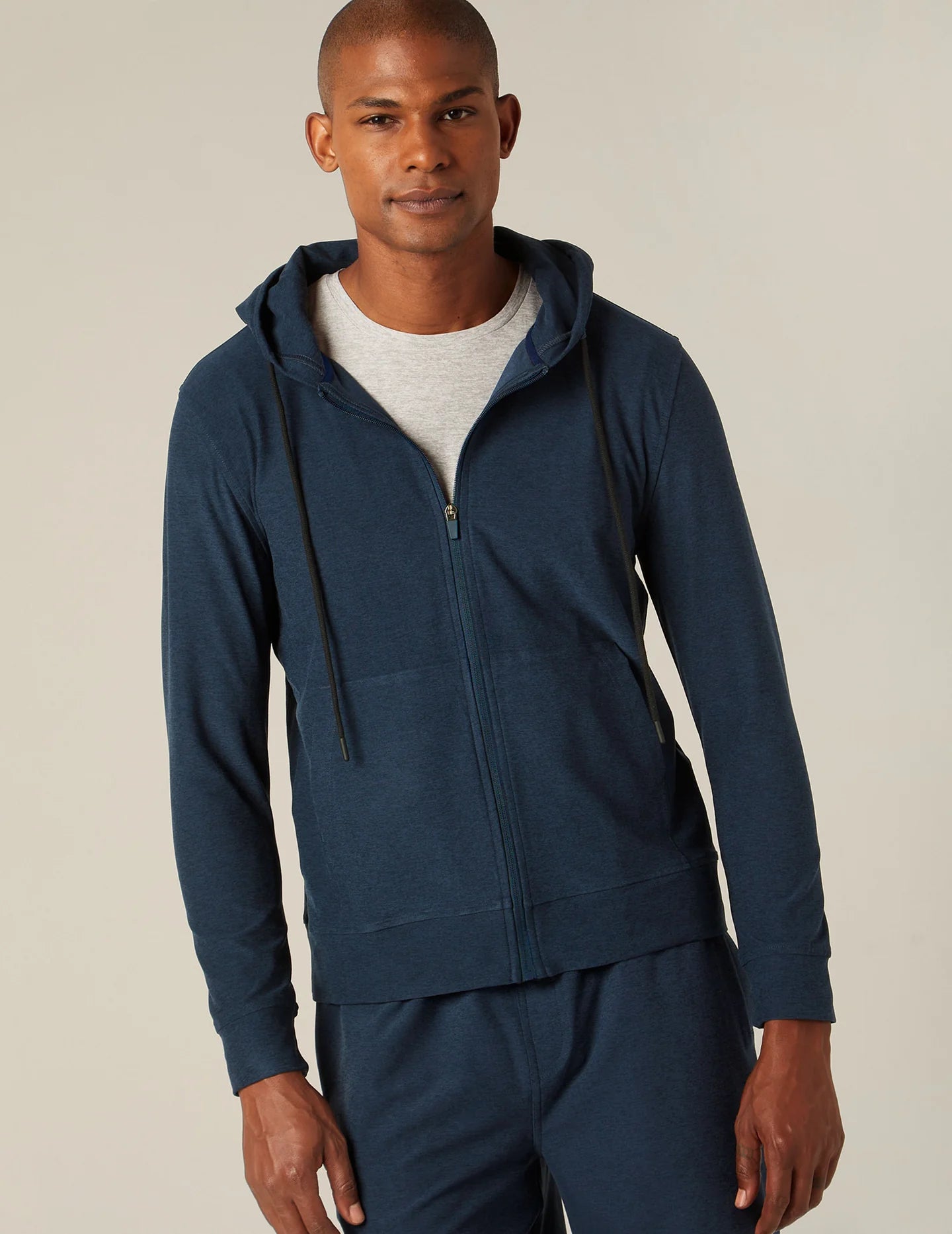 Freefit Zip Hoodie - Navy