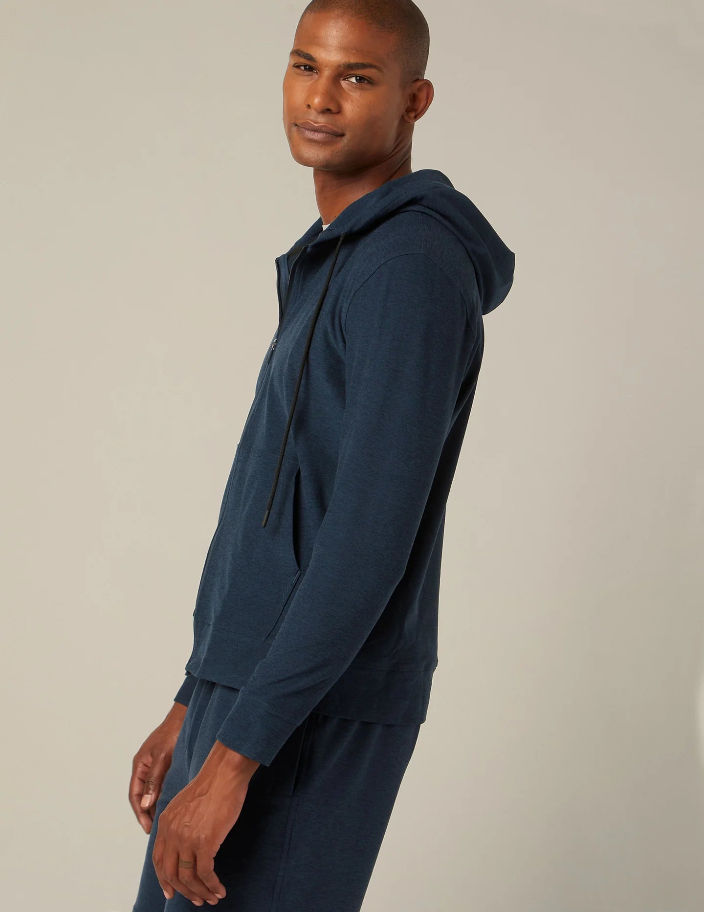 Freefit Zip Hoodie - Navy