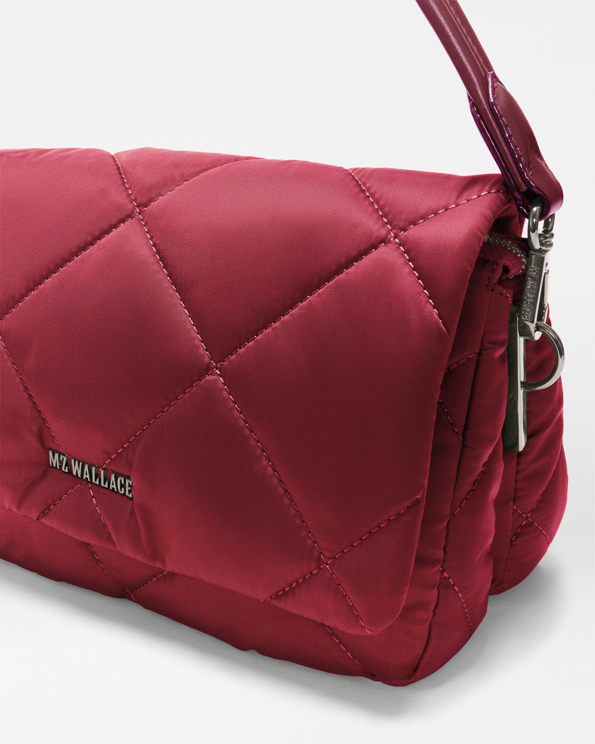 Madison Flap Crossbody - Claret
