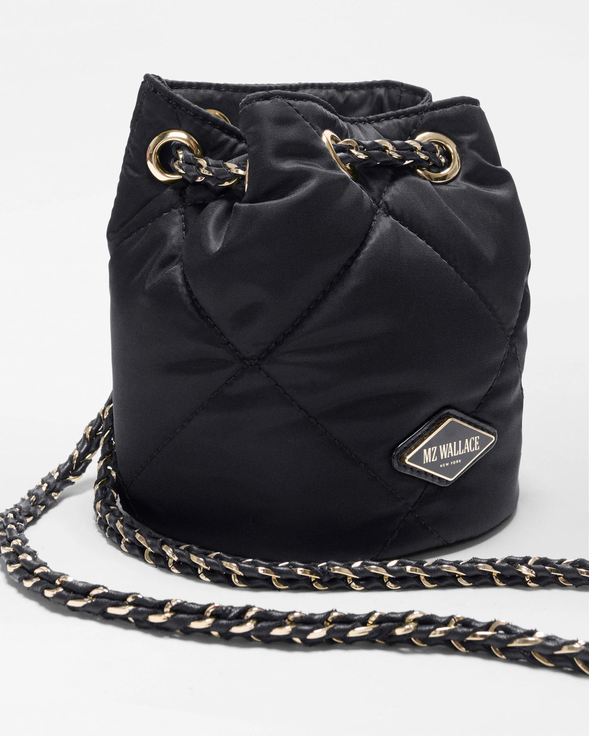Mini Frankie Bucket Bag - Black