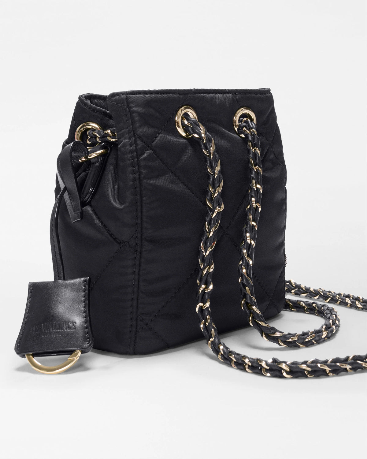 Mini Frankie Bucket Bag - Black